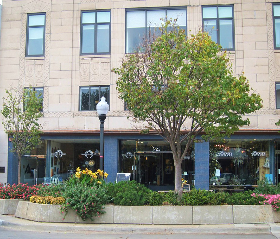 The Phoenix Gallery in downtown Lawrence, Kansas